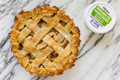 Cozy Apple Pie Made With Chosen Foods Shortening