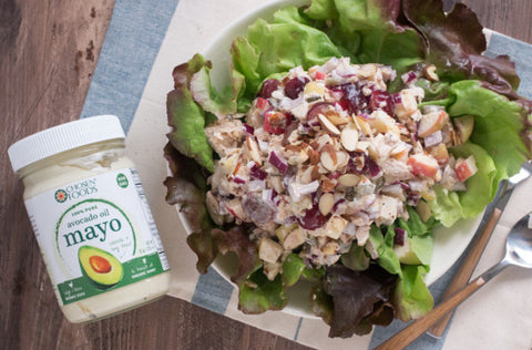 Apple Almond Tuna Salad