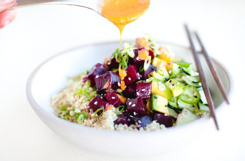 Beet Poke Bowl