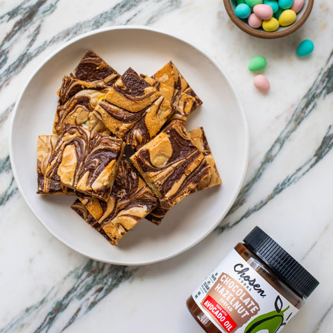 Easter Egg Blondies Recipe With Chocolate Hazelnut Spread