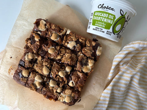 Gooey S'mores Blondies Recipe