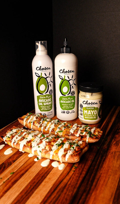 Chicken Bacon Ranch Cheesy Bread