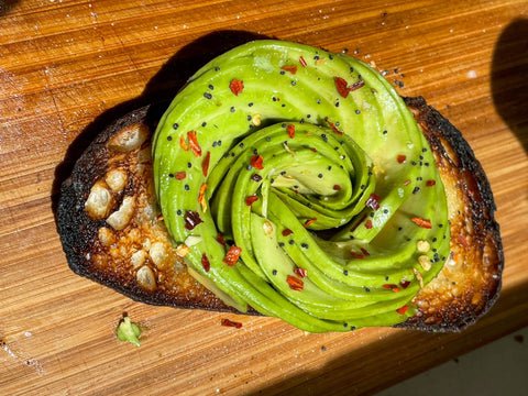 Avocado "Rose" Toast