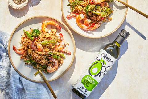 Shrimp Cauliflower “Fried Rice” Recipe
