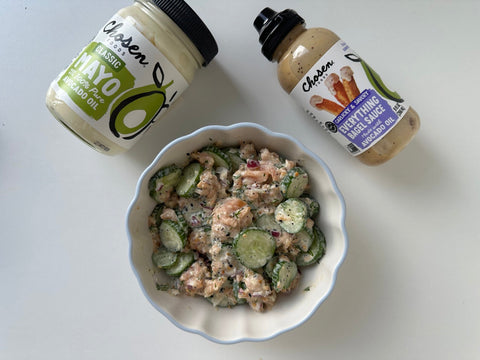 Cucumber Smoked Salmon Salad Recipe
