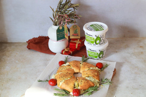 Cheesy Savory Christmas Wreath Recipe