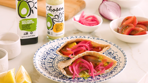 Easy Lemon Garlic Chicken Pita Pocket Recipe