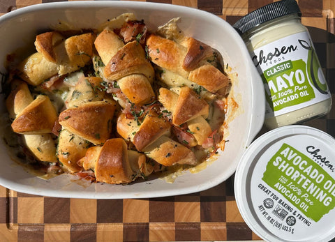 Festive Ham and Cheese Breakfast Bake Recipe