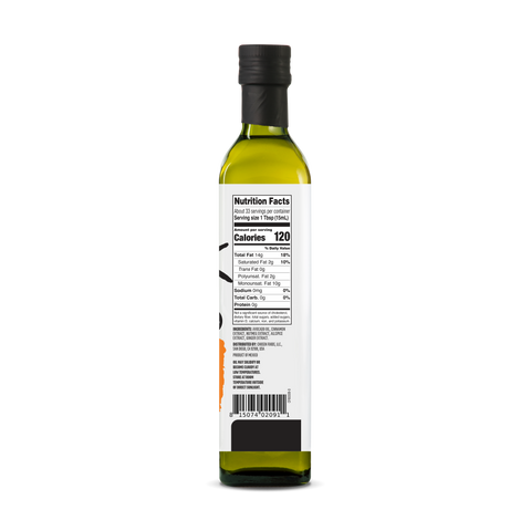 Pumpkin Spice Avocado Oil 500ml -View Nutrition Facts
