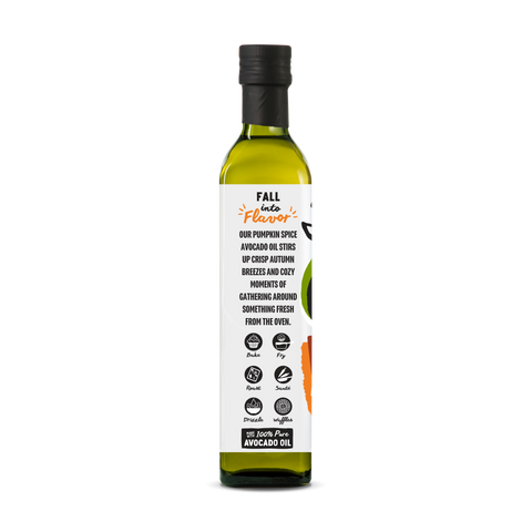 Pumpkin Spice Avocado Oil 500ml - View Features