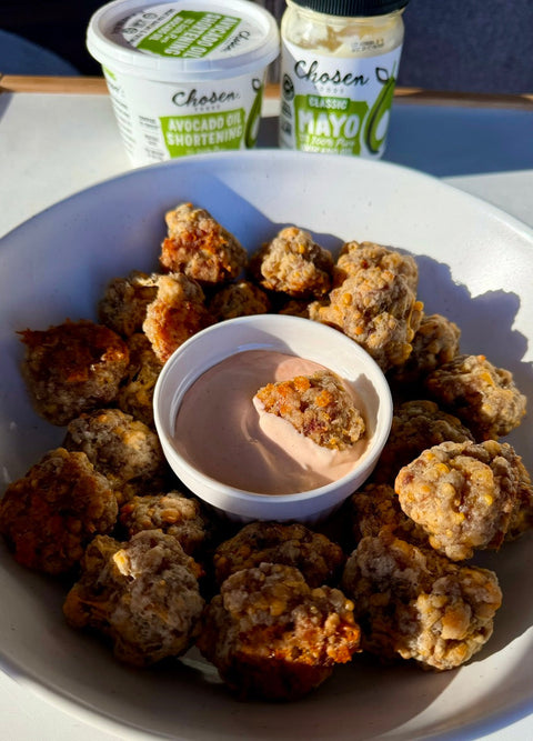 Cheesy Sausage Balls Recipe