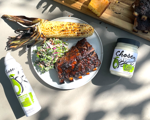 Mayo Rubbed BBQ Ribs Recipe