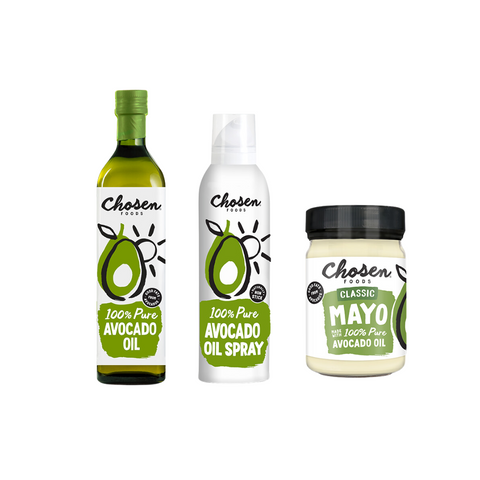 A helpful recycle guide for Chosen Foods Products