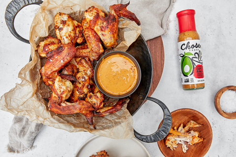 Spicy Baked Chicken Wings