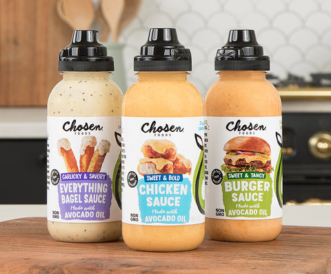 Chosen Foods New Dip & Drizzle Sauces 