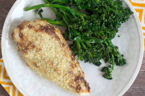 Parmesan Almond Chicken