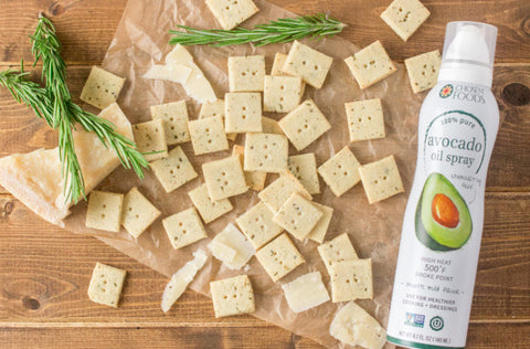 Parmesan Herb Crackers