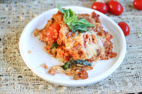 Roasted Vegetable Quinoa Bake