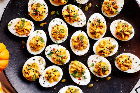 Pumpkin Spiced Deviled Eggs Recipe