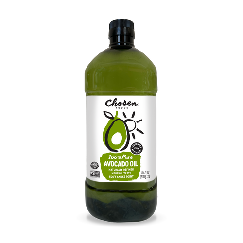 100% Pure Avocado Oil BPA-Free PET 2lt Bottle - View Front Bottle