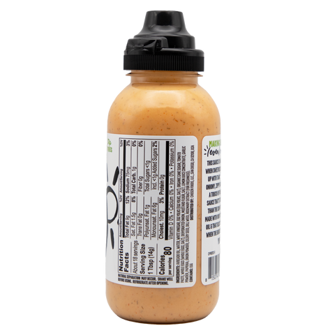 Burger Sauce made with 100% Pure Avocado Oil - View Nutrition Facts
