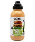 Burger Sauce made with 100% Pure Avocado Oil - View Front Bottle