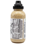 Everything Bagel Sauce made with 100% Pure Avocado Oil -  View Back of the Bottle Nutrition Facts Label