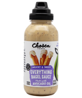 Dip & Drizzle Sauces made with 100% Pure Avocado Oil Variety Pack -  View Everything Bagel Sauce Front Bottle