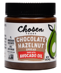 Chosen Foods Chocolate Hazelnut Spread made with Avocado Oil spread jar