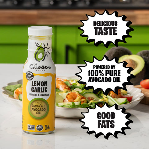 Lemon Garlic Salad Dressing 8 Fl Oz