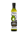 100% Pure Organic Avocado Oil 500ml Glass Bottle - View Front Bottle