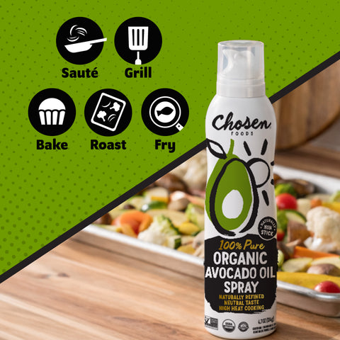 Organic Avocado Oil Spray 4.7 Fl Oz