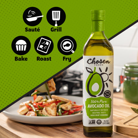 Refined Avocado Oil 33.8 Fl Oz