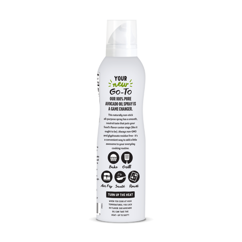 100% Pure Avocado Oil Spray 4.7 oz - View Features