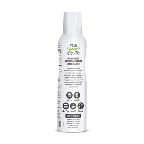 100% Pure Avocado Oil Spray 6 oz - View Features