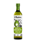 100% Pure Avocado Oil 1Lt Glass Bottle - View Front Bottle