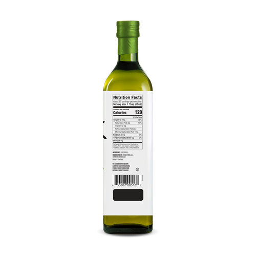 100% Pure Avocado Oil 1Lt Glass Bottle - View Nutrition Facts