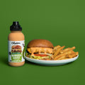 Try Chosen Foods Burger Sauce - Our Drizzle & Dipping Sauce is great with burgers, fries, chicken nuggets, and more. 